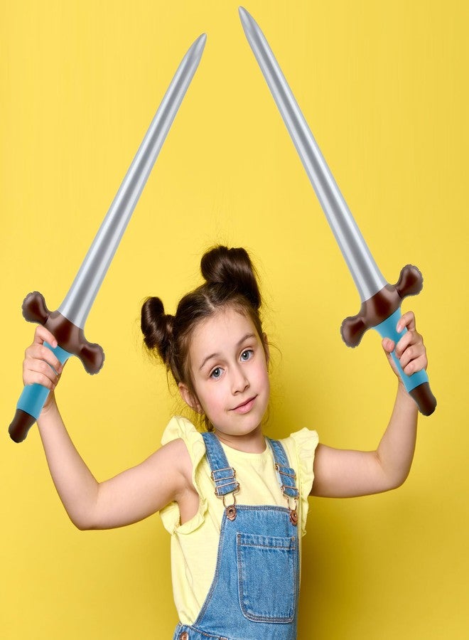 Fahacop 40 Pack 24 Inch Blow Up Swords Inflatable Pirate Swords Inflatable Weapons Toys for Halloween Cosplay Birthday Swimming Pool Party Decor - Image 4